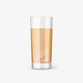 Glas mit Wasser und einer Brausetablette Apple Vinegar Orange von NutraLinea
