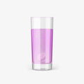 Glas mit Wasser und einer Brausetablette Apple Vinegar Schwarze Johannisbeere von NutraLinea