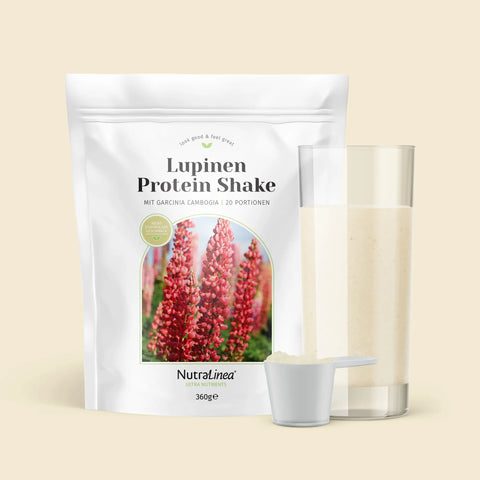 Lupinen Protein Shake - Weiße Schokolade
